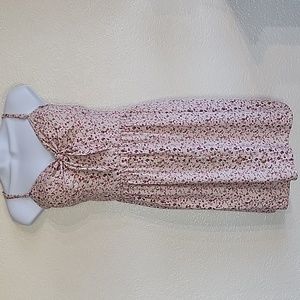 A.U.W FLORAL CORSET MIDI DRESS SIZE XL